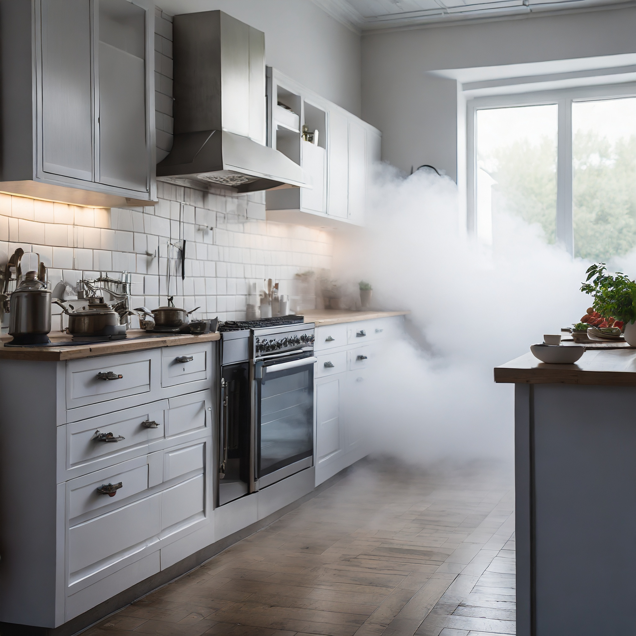 Halo Smart IoT smoke detection kitchen