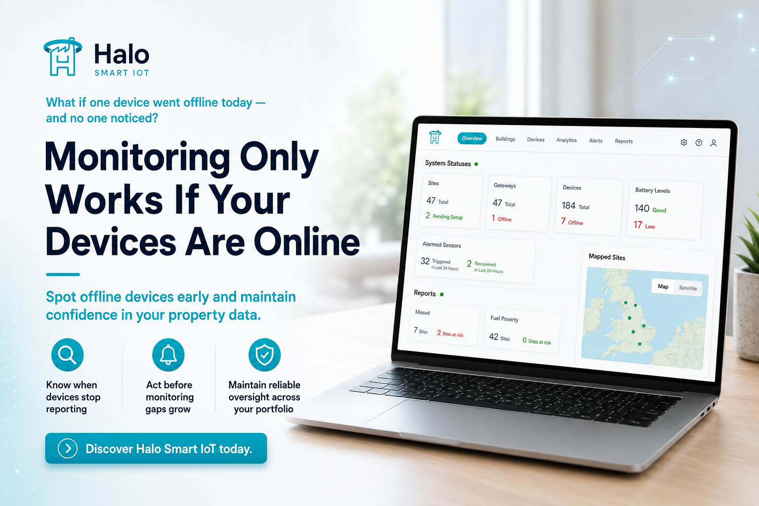 Does your monitoring system tell you when there’s a connectivity issue?